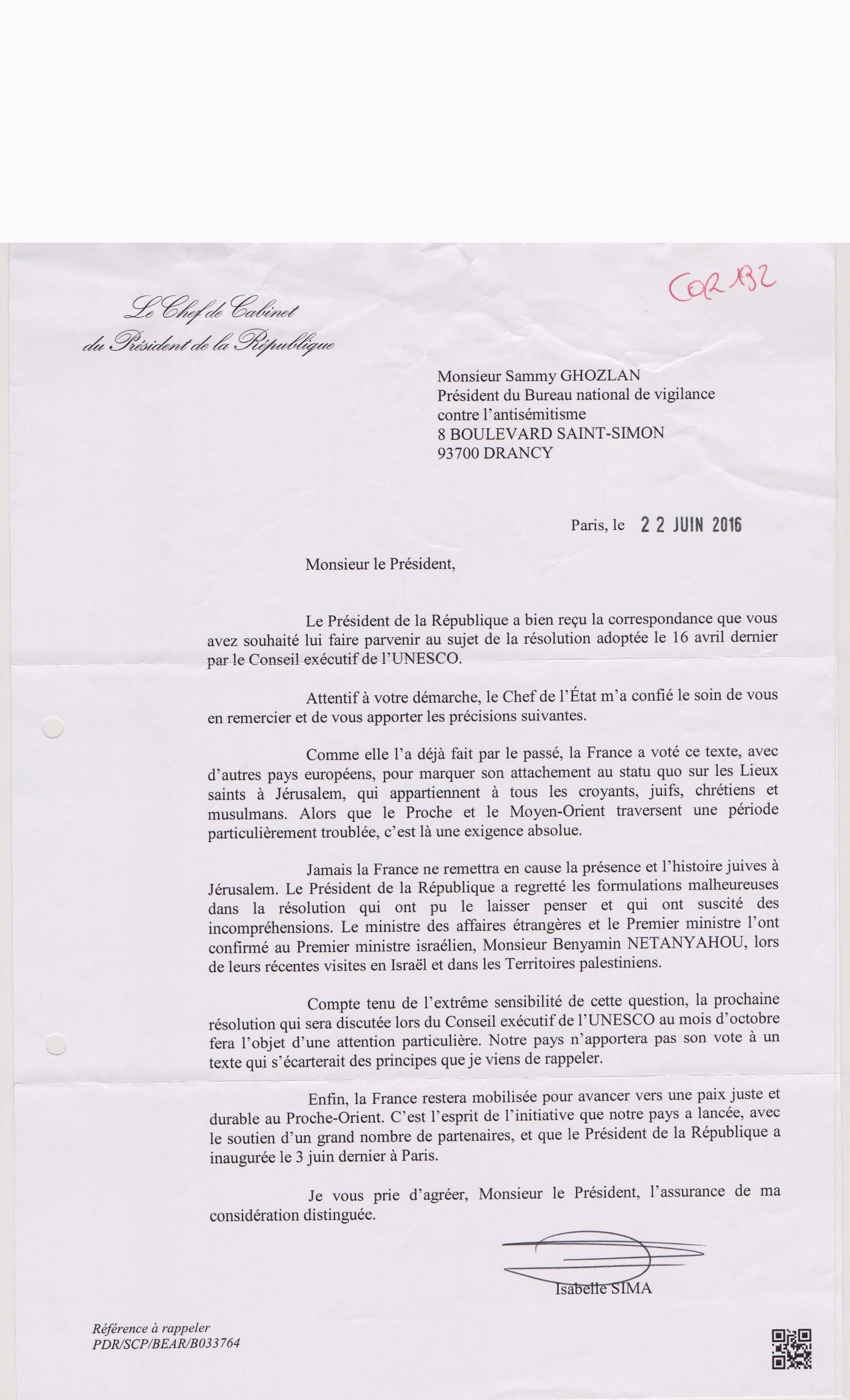 lettre president Republique 001